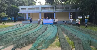 ঠাকুরগাঁওয়ে লক্ষাধিক টাকার রিং জাল ও কারেন্ট জাল জব্দ